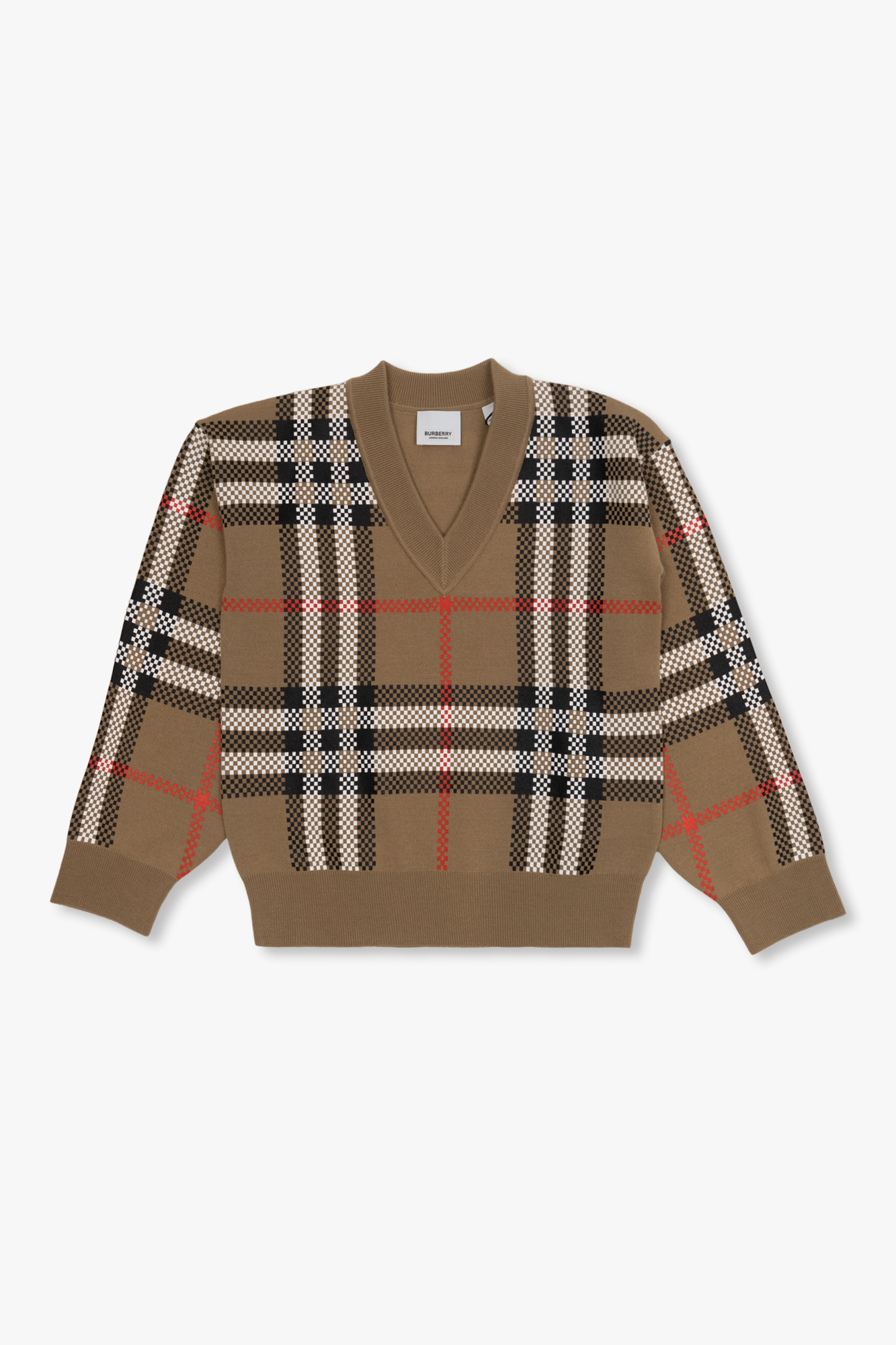 Brown Wool sweater Burberry Kids Vitkac France